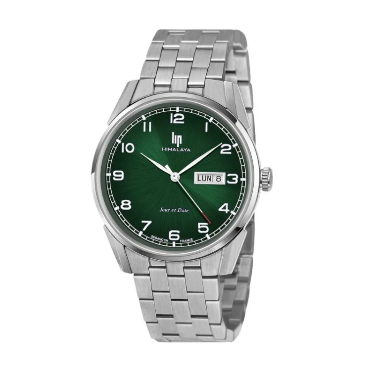 LIP Himalaya 40mm cadran vert homme tendance 2026