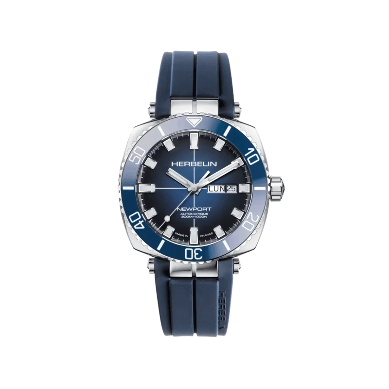 Michel Herbelin Newport Diver Automatique Acier Bleu 1774BL15CB